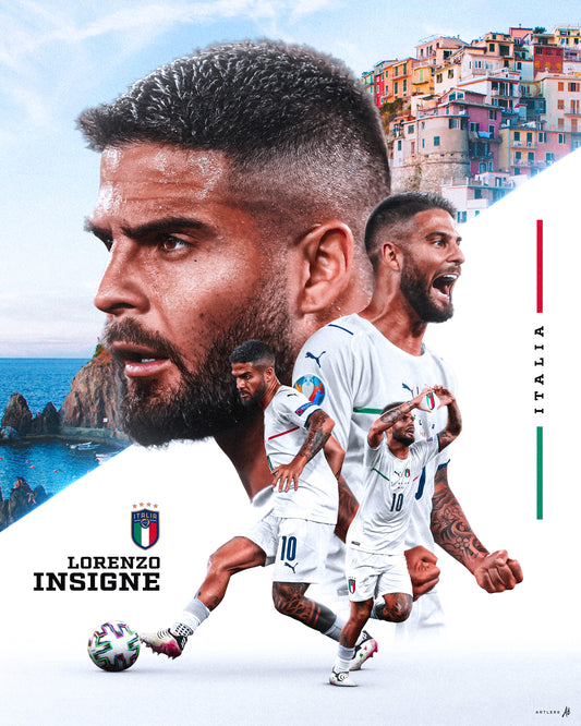 Lorenzo Insigne Italy Euro 2020 PSD