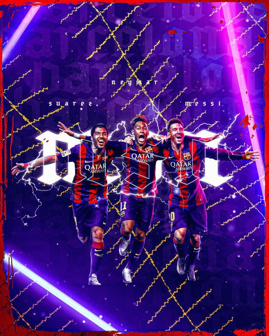 MSN Trio FC Barcelona PSD