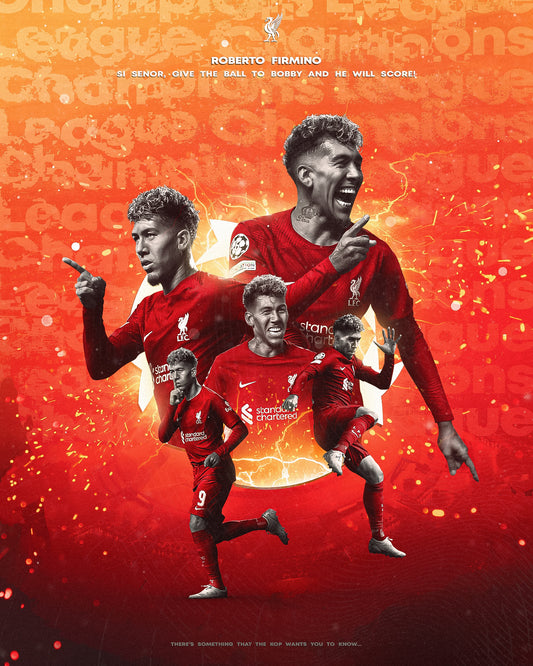 Roberto Firmino Liverpool FC 2022 PSD