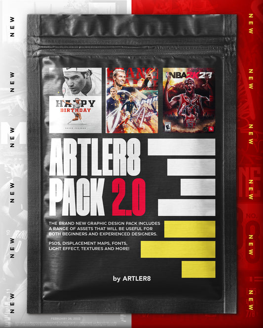 Artler8 Pack 2.0 (Graphic Design Assets Pack)
