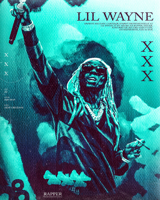 Lil Wayne Poster PSD